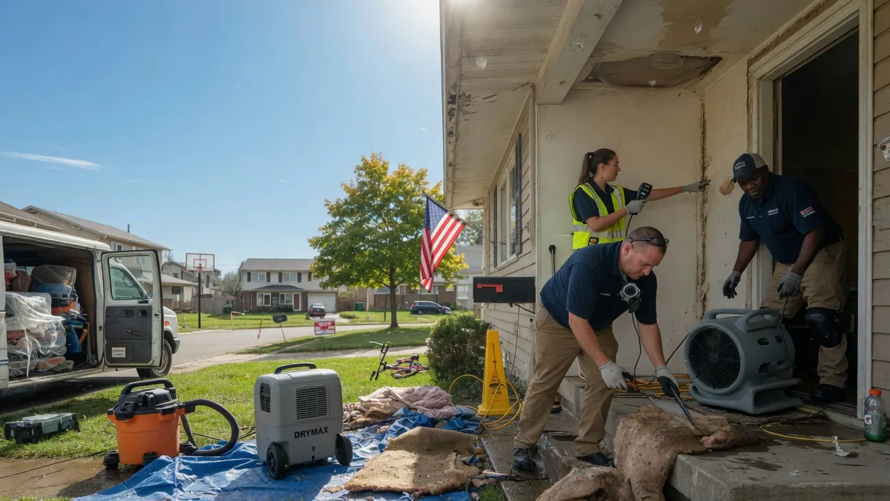 Water Damage Restoration in Cranesville, PA near me